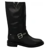BIKER FIBBIE 3/4 CON V NICKEL