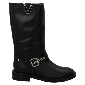BIKER FIBBIE 3/4 CON V NICKEL