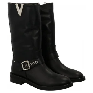 BIKER FIBBIE 3/4 CON V NICKEL