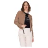 GIACCA ZIP CORTA BORCHIA
