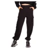 PANTALONE CON TASCONI LATERALI E STAMPA