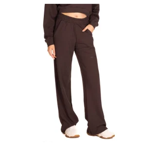PANTALONE DRITTO IN FELPA CON STAMPA