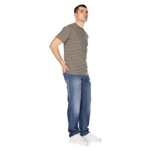 PONTE STRIPE TEE